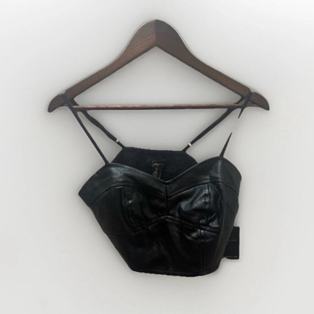 Japna black crop top size size small​